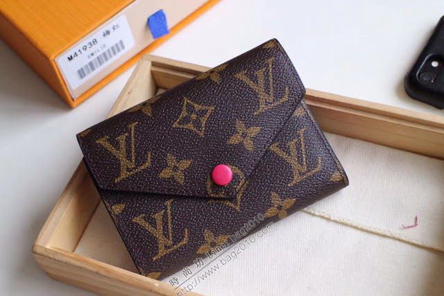 lv錢包 M41938 Victorine錢夾 lv翻蓋女款短錢包  lvqb1214